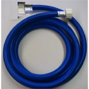 03-0001 Vulslangset PVC blauw 1,5m +2 knst. kopp. gem. Ponnoplastic