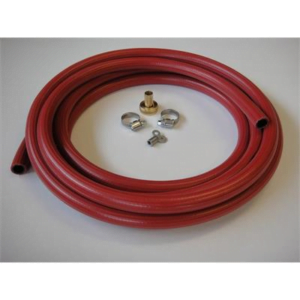03-1007 Vulslangset rubber rood 1/2" 3,0m + sleutel + slangw. Ponnoplastic
