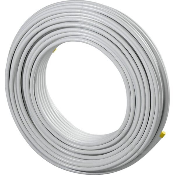 1059581 Rol a 50m. meerl.buis Uni pipe PLUS 25x2,5mm wit Uponor