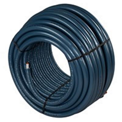 1063553 Rol a 100m. meerl.buis Uni pipe PLUS iso. S4 16x2mm blauw Uponor