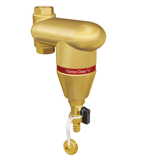 28039 Vuilafscheider Clean 22mm knel verticaal Flamco