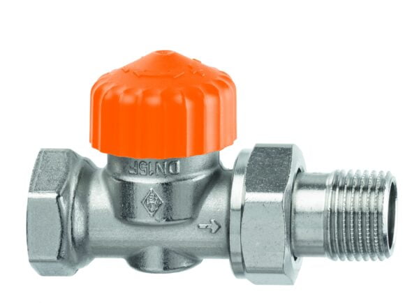 3462-01.000 Afsluiter therm. dynamisch Eclipse recht 3/8" DN10 kort Heimeier