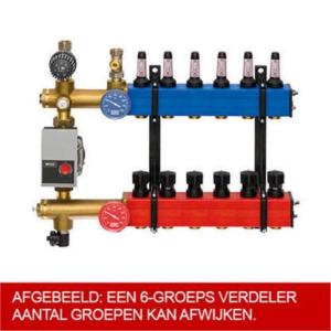 48030005 Vloerverw.verdeler 4803 E-pomp boven 60-250l/u 5gr. Komfort