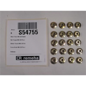 S54755 Set a 20 st. moer flens M6 s54755 Remeha