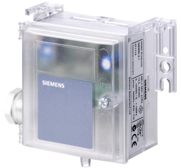 S55720-S236 Drukverschilopnemer lucht 0 - 500Pa QBM3020-5 Siemens