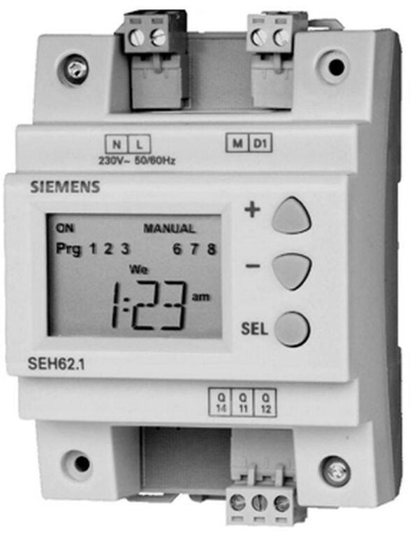 BPZ:SEH62.1 Digitale schakelklok, 1 kanaal Siemens
